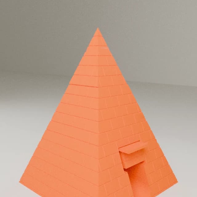 Dice Tower, 3D printed in Orange