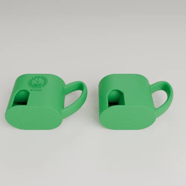 Dice Tower Can Holder, 3D printed in Green