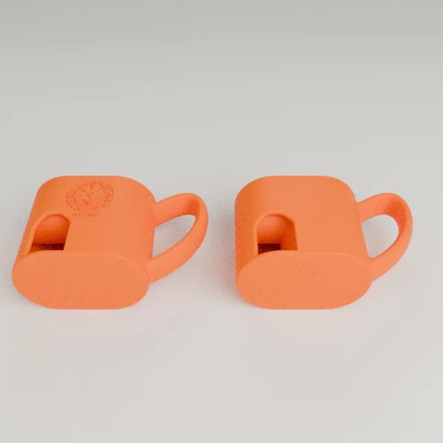 Dice Tower Can Holder, 3D printed in Orange