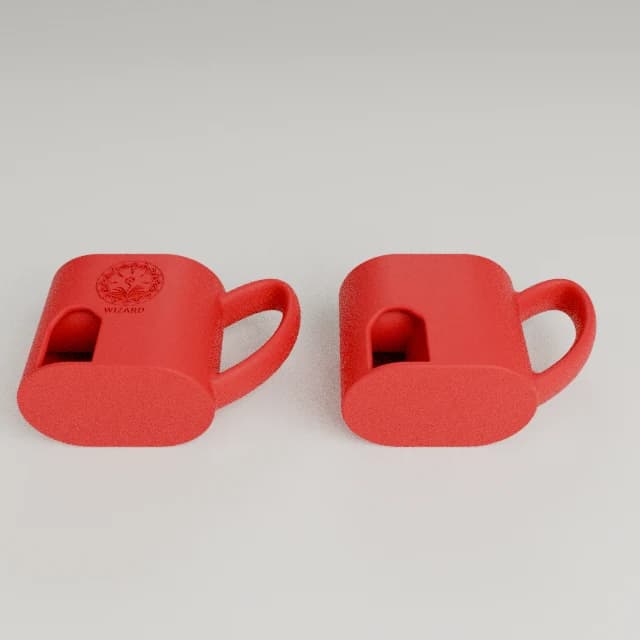 Dice Tower Can Holder, 3D printed in Texas Red