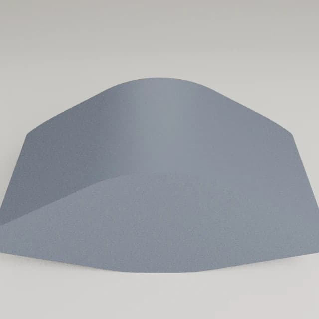 Desktop Paper and Document Holder, 3D printed in Steel