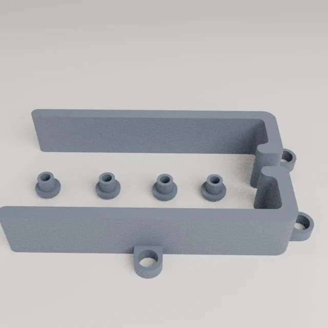 Universal Adjustable Phone and Small Tablet Stand, 3D printed in Steel