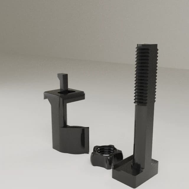 Car phone holder / car phone mount, 3D printed in Carbon