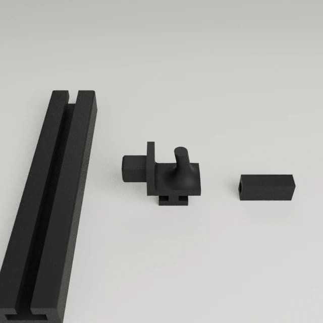 Pegboard Socket + Wrench Organizer, 3D printed in Carbon