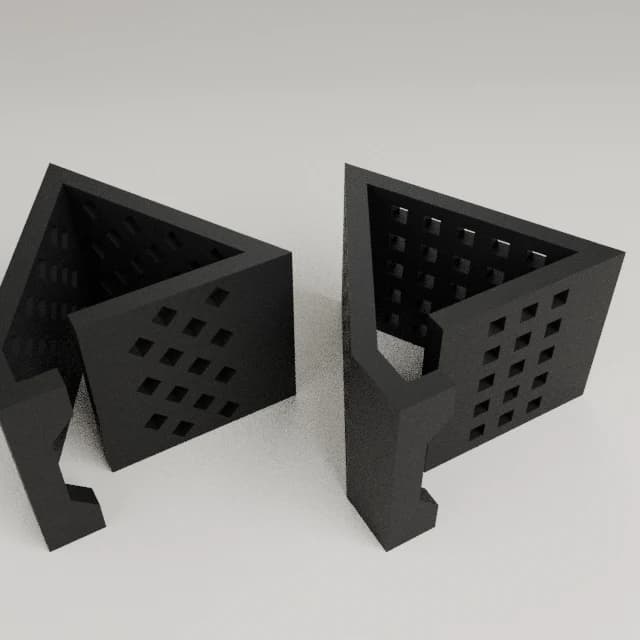 Phone Holder Phone Stand, 3D printed in Carbon