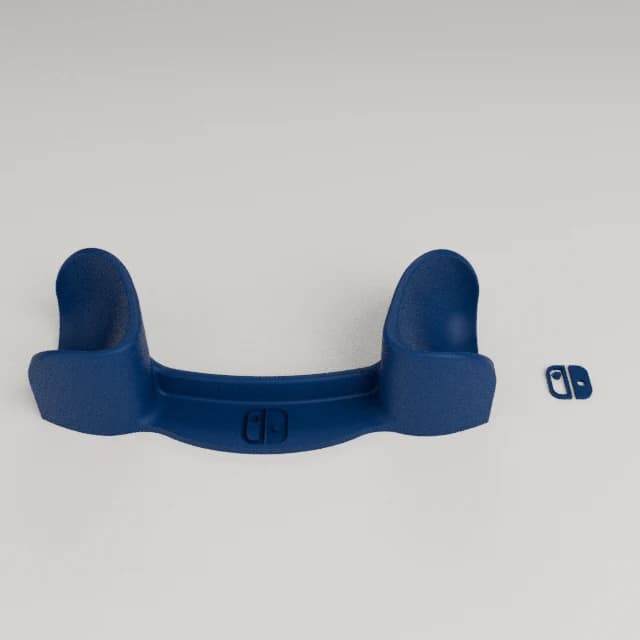 Pro Controller Stand, 3D printed in Navy